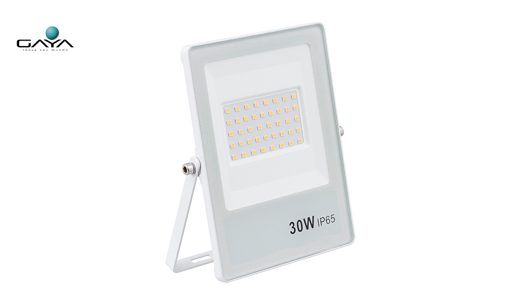 GAYA REFLETOR ULTRAFINO LED  30W 6500K BRANCO COM LUZ BRANCA