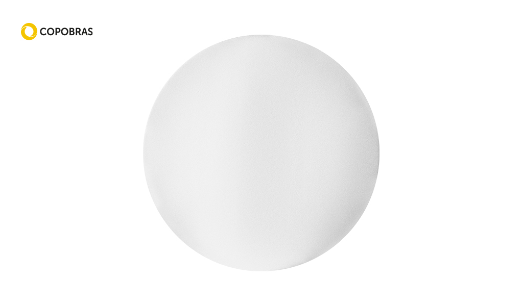 DISCO COPOBRAS ISOPOR 20CM BRANCO C/400 UNIDADES