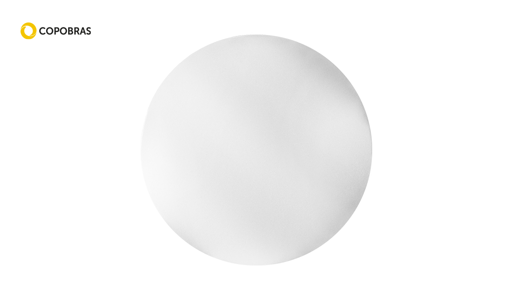 DISCO COPOBRAS ISOPOR 25CM BRANCO C/400 UNIDADES