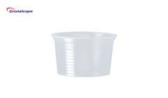 POTE PS CRISTALCOPO PLASTICO TRANSPARENTE REDONDO 200ML C/1000 UNIDADES