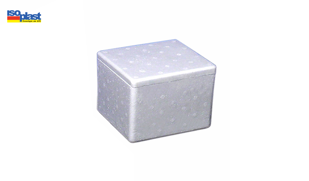 CAIXA SORVETE ISOPLAST ISOPOR 1KG
