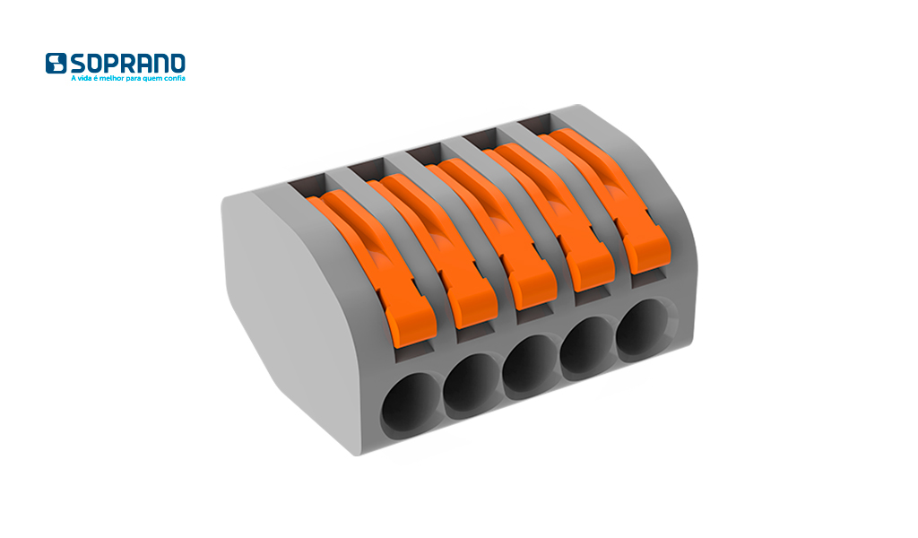 CONECTOR DE EMENDA SOPRANO 5 VIAS 32A