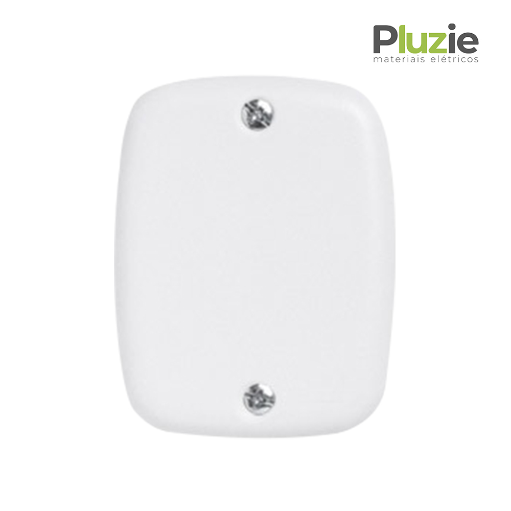 PLUZIE PLACA CEGA SOBREPLUS BRANCA