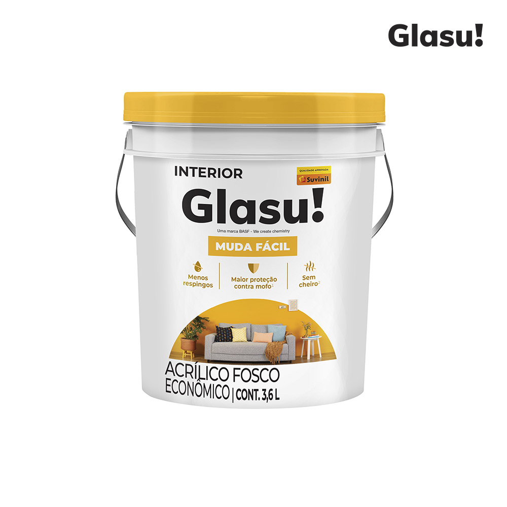 ACRIL GLASU MUDA FAC FO 3,6L GELO (GALAO PLASTICO)