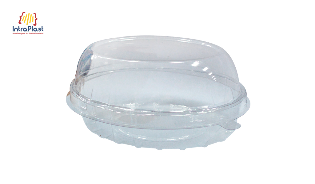 EMBALAGEM INTRAPLAST REDONDA SOBREMESA CRISTAL I-34 1000ML C/150 UNIDADES