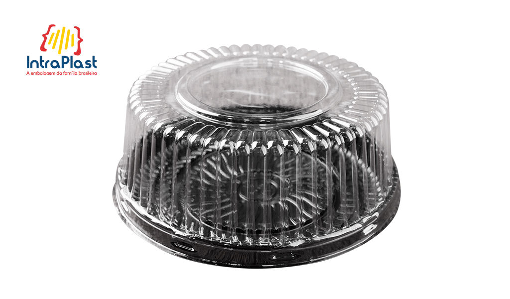 EMBALAGEM INTRAPLAST PRABOLO B-32 0,75KG PRETO C/100 UNIDADES