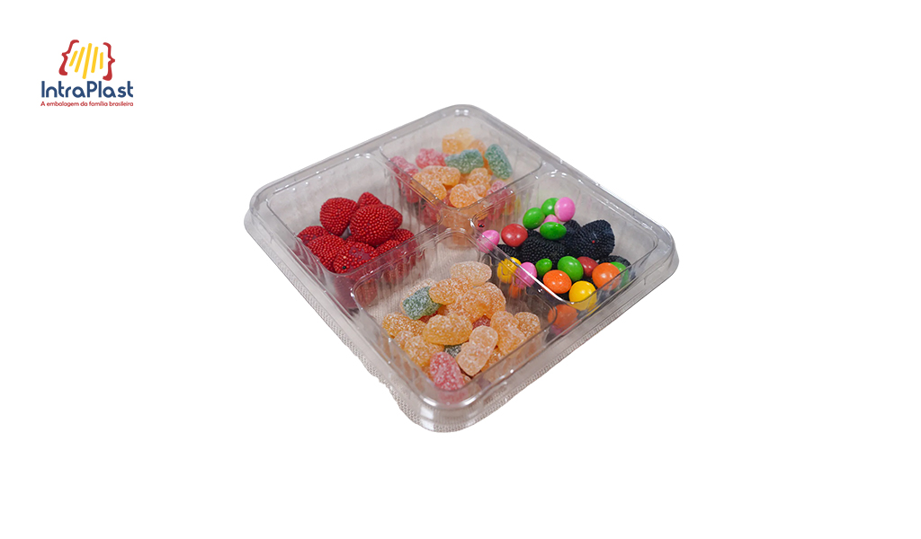 EMBALAGEM INTRAPLAST MULTI USO IC-04 CRISTAL 400ML C/300 UNIDADES