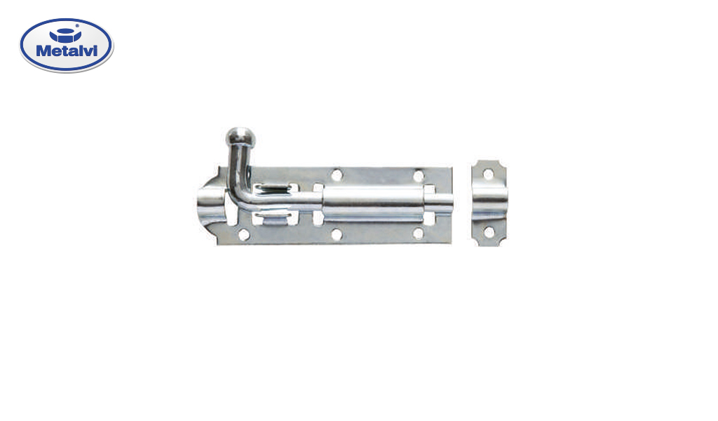 FERROLHO METALVI REDONDO 4” ZINCADO - BLISTER C/01 UNIDADE