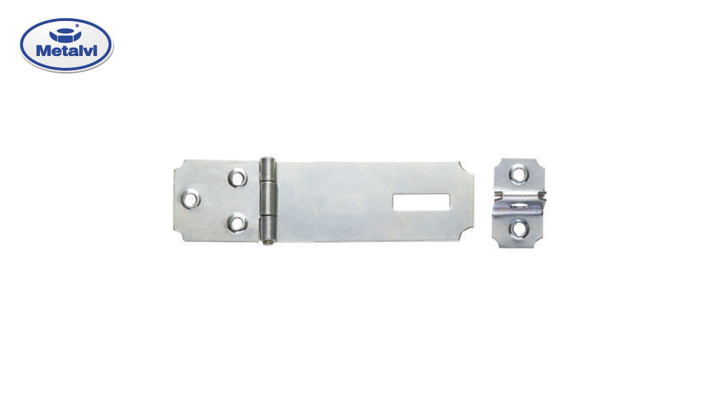 PORTA CADEADO METALVI 3.1/2” ZINCADO - BLISTER C/01 UNIDADE
