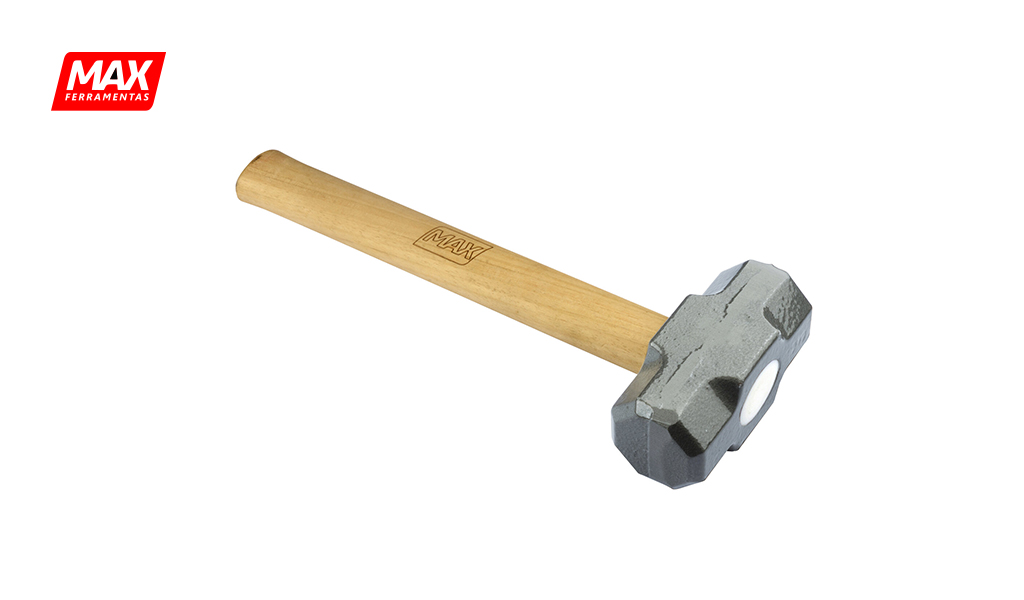 MARRETA MAX DE AÇO NODULAR 1,0KG C/CABO