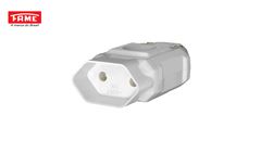 FAME PLUG FEMEA JUNCAO 2P 20A 250V CINZA