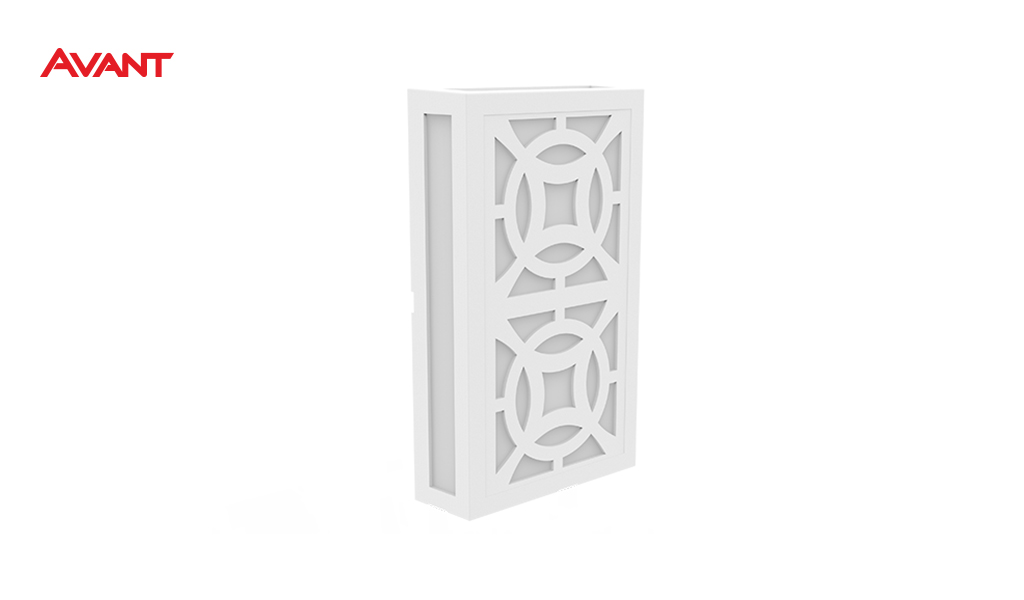 ARANDELA AVANT LED COBOGO CIRCOLO 12W 3000K BRANCA