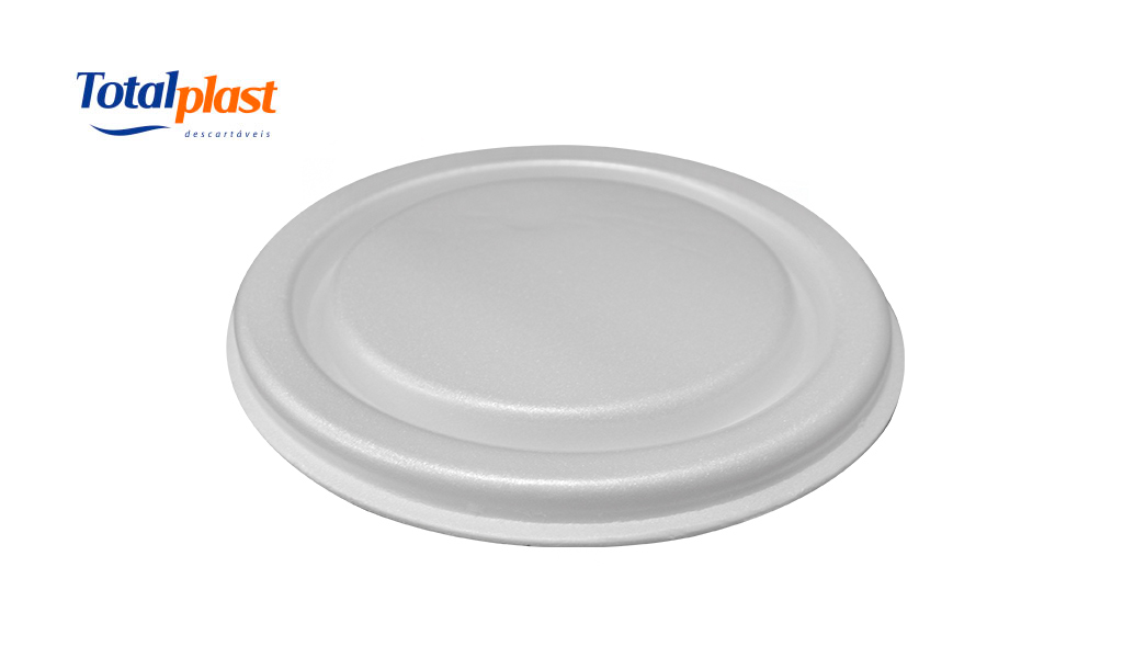 TAMPA TOTALPLAST P/MARMITEX ISOPOR 100/102/104 BRANCA C/200 UNIDADES.