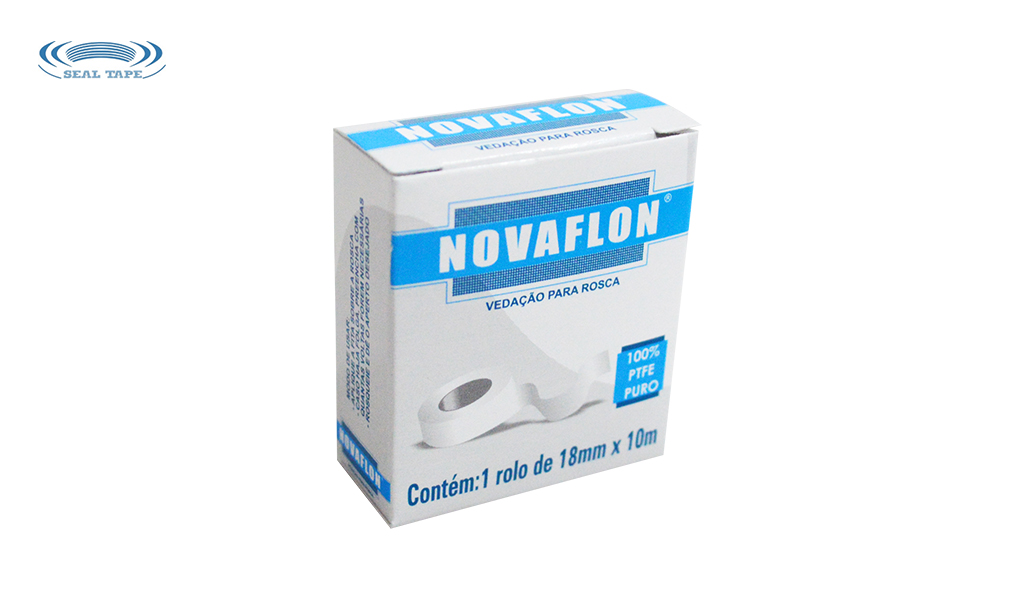 FITA NOVAFLON/POLYFITA VEDA ROSCA 18MMX10M