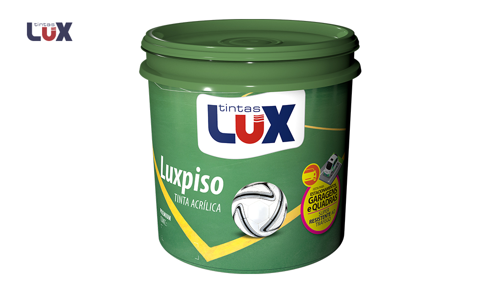 LUX PISO GALAO 3,0L VERMELHO