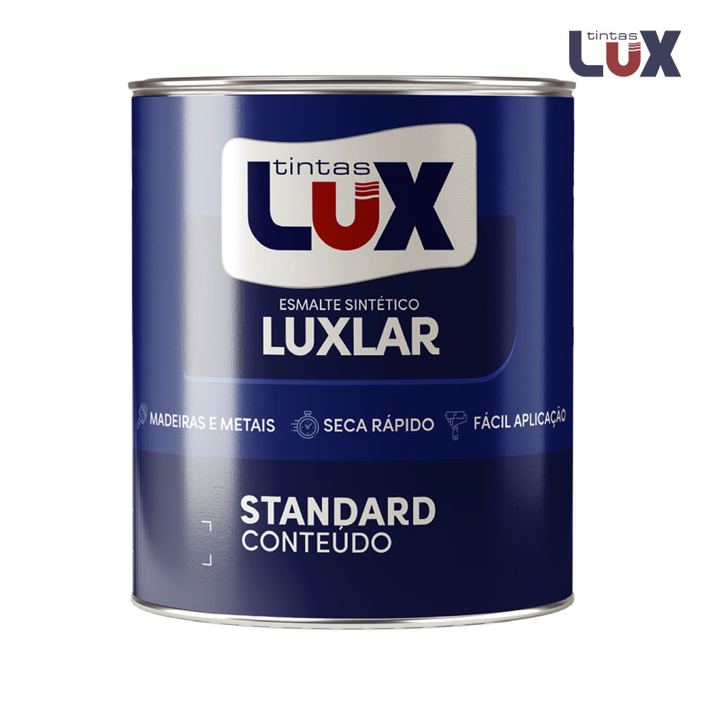 LUX ESMALTE LUXLAR 750ML CINZA ESCURO