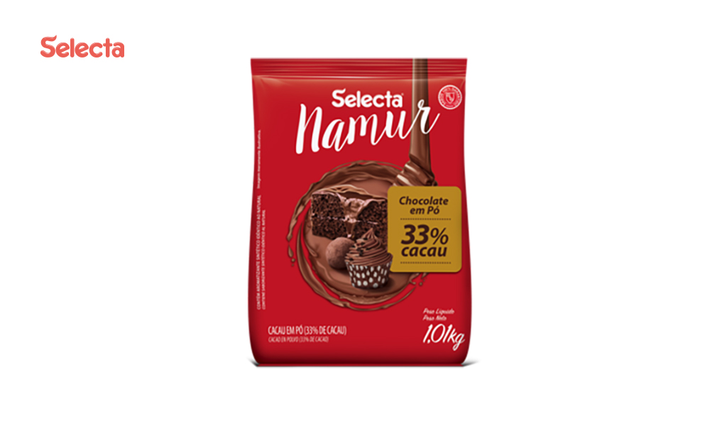 CHOCOLATE SELECTA NAMUR EM PO 33% 1,01KG