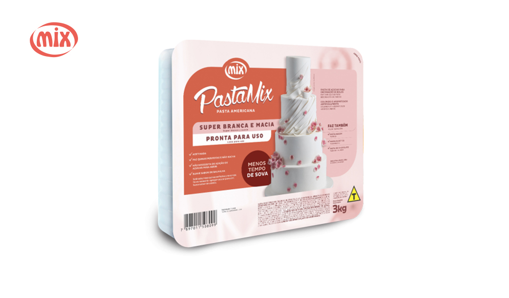 PASTA MIX AMERICANA NEUTRA BRANCA 800G