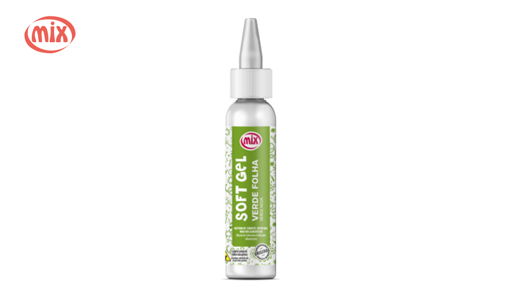 CORANTE MIX SOFTGEL VERDE FOLHA 25G
