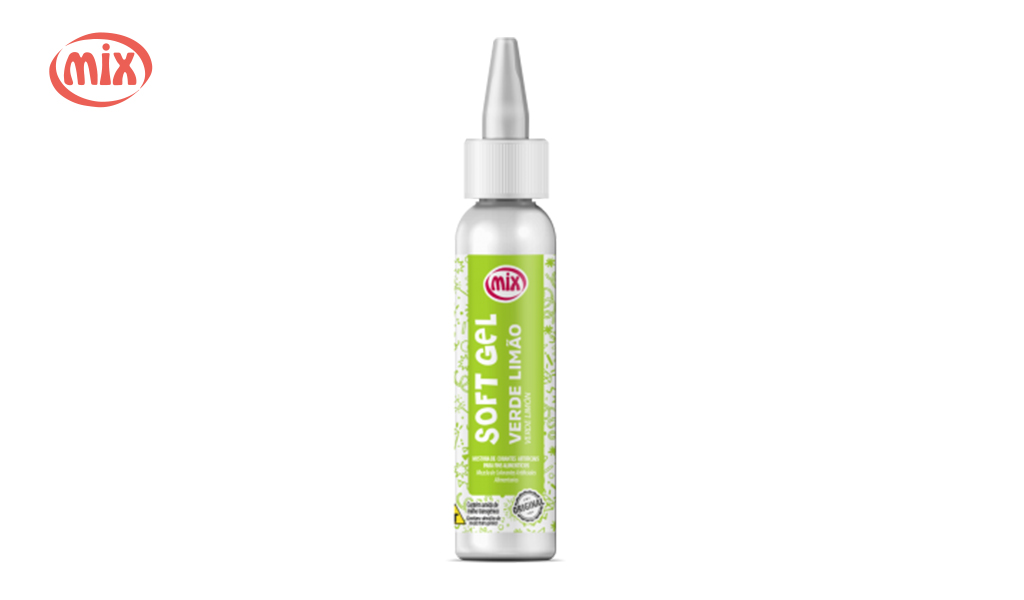 CORANTE MIX SOFTGEL VERDE LIMAO 25G