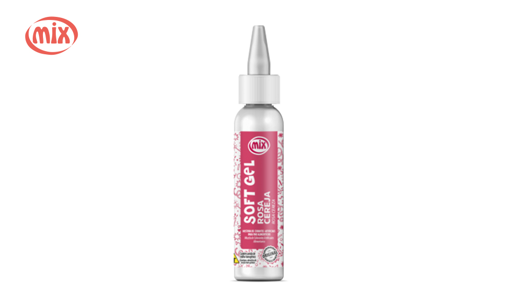 CORANTE MIX SOFTGEL ROSA CEREJA 25G