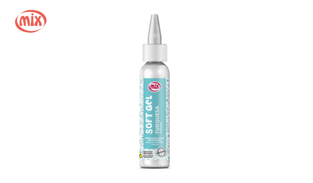 CORANTE MIX SOFTGEL TURQUESA 25G