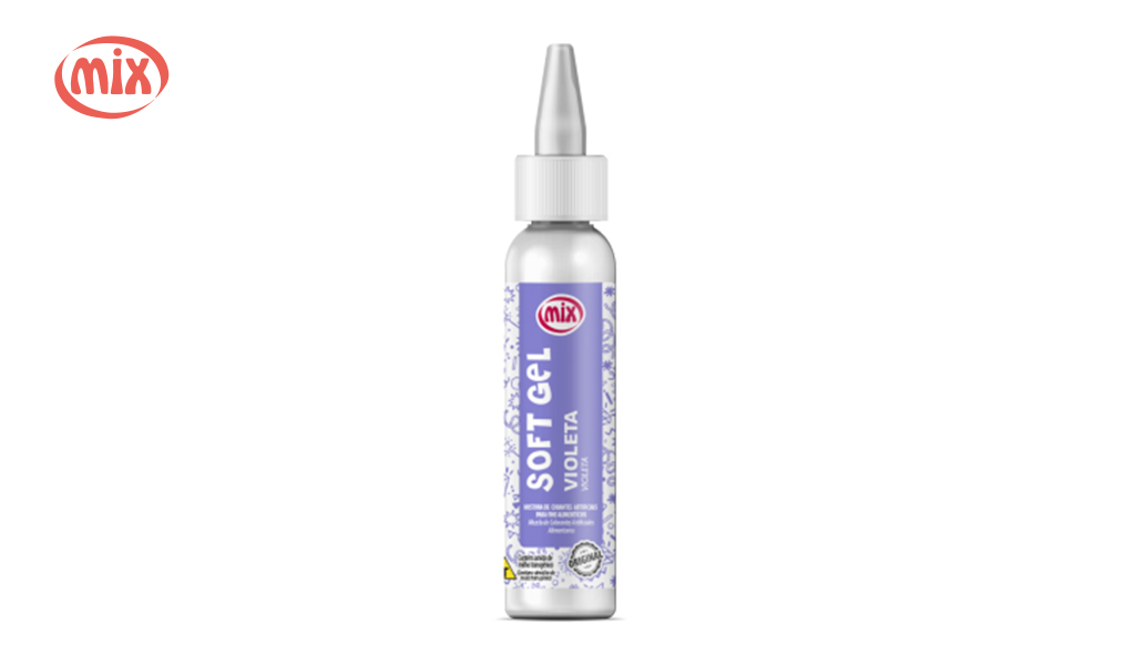 CORANTE MIX SOFTGEL VIOLETA 25G