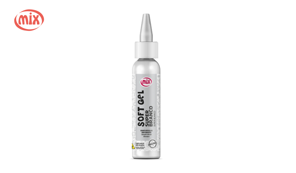 CORANTE MIX SOFTGEL SUPER BRANCO 25G