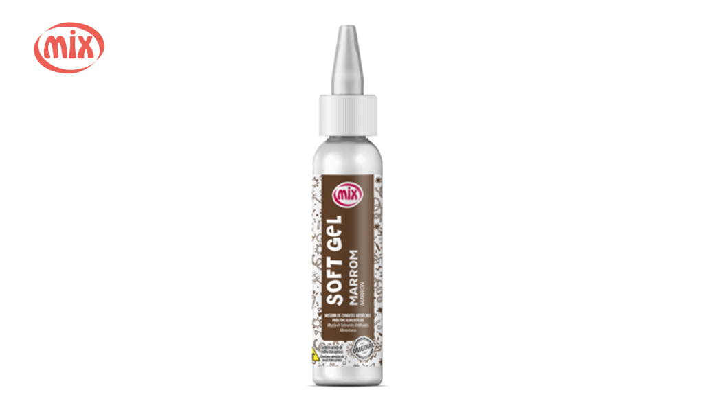 CORANTE MIX SOFTGEL MARROM 25G