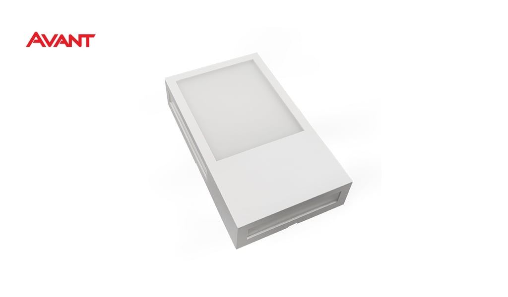 ARANDELA AVANT LED CUBE-BF 12W 3000K AMARELA