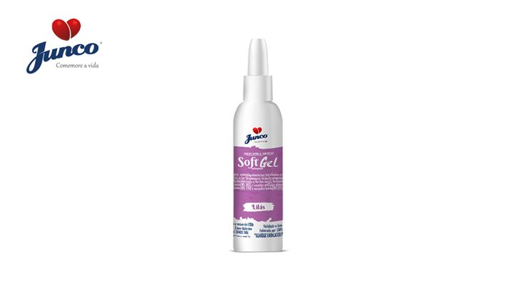 Corante alimentício Soft Gel Cor Lilás