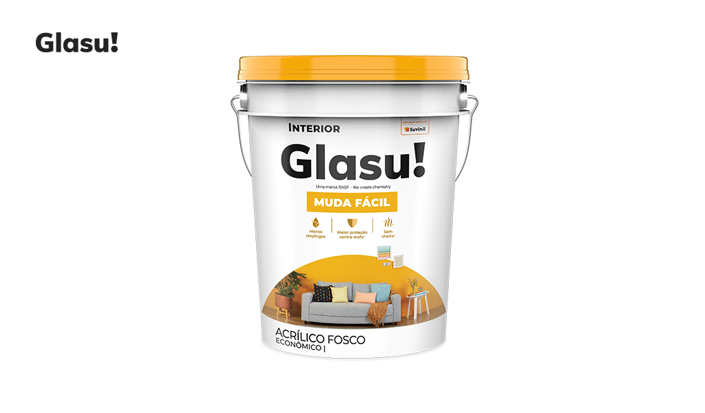 ACRIL GLASU MUDA FAC FO 3,6L BRANCO NEVE (GALAO PLASTICO)