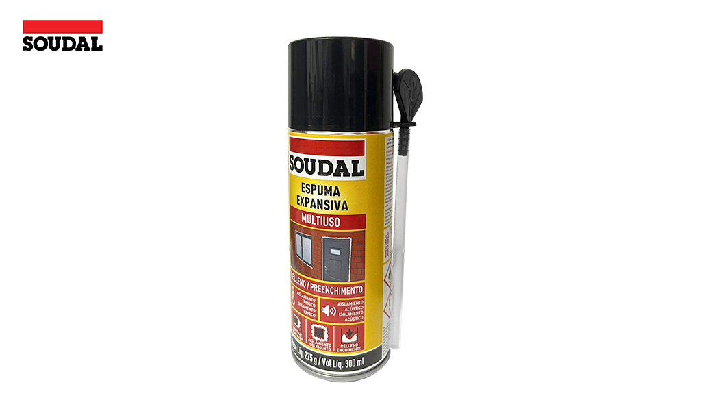 ESPUMA SOUDAL EXPANSIVA PRO FOAM 300ML
