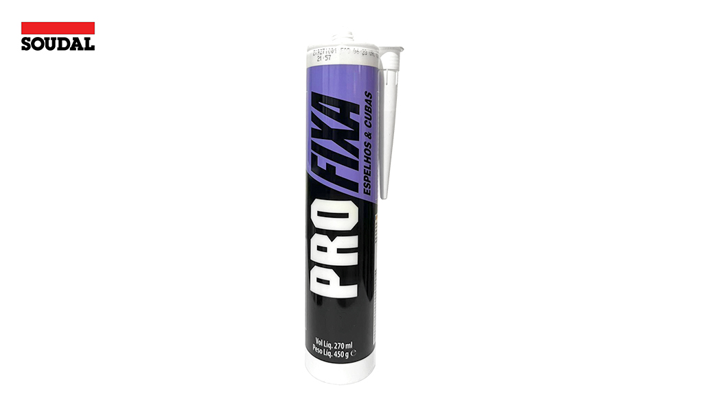 FIXA CUBA/ESPELHO SOUDAL 270ML/450GR BR
