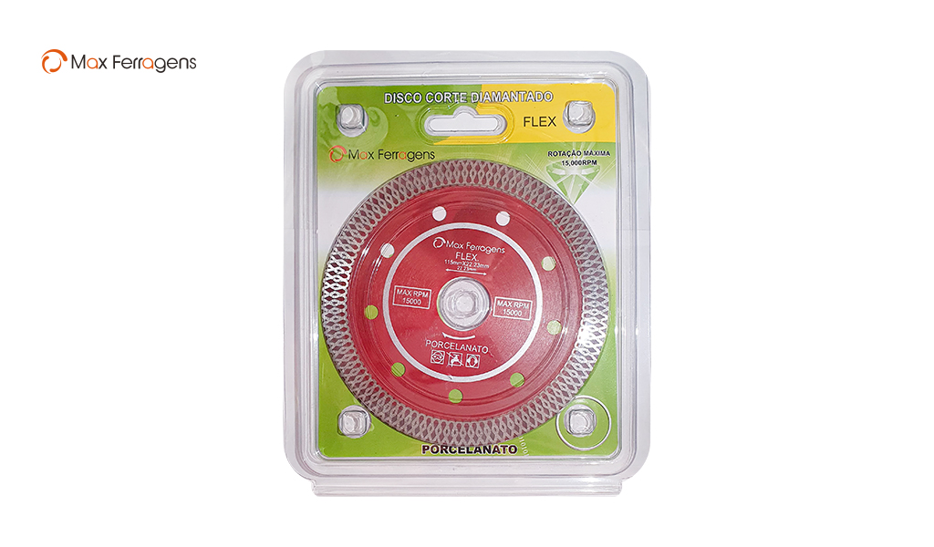 DISCO MAX LINHA FLEX DIAMANTADO PORCELANATO 115MM 4.3/8”