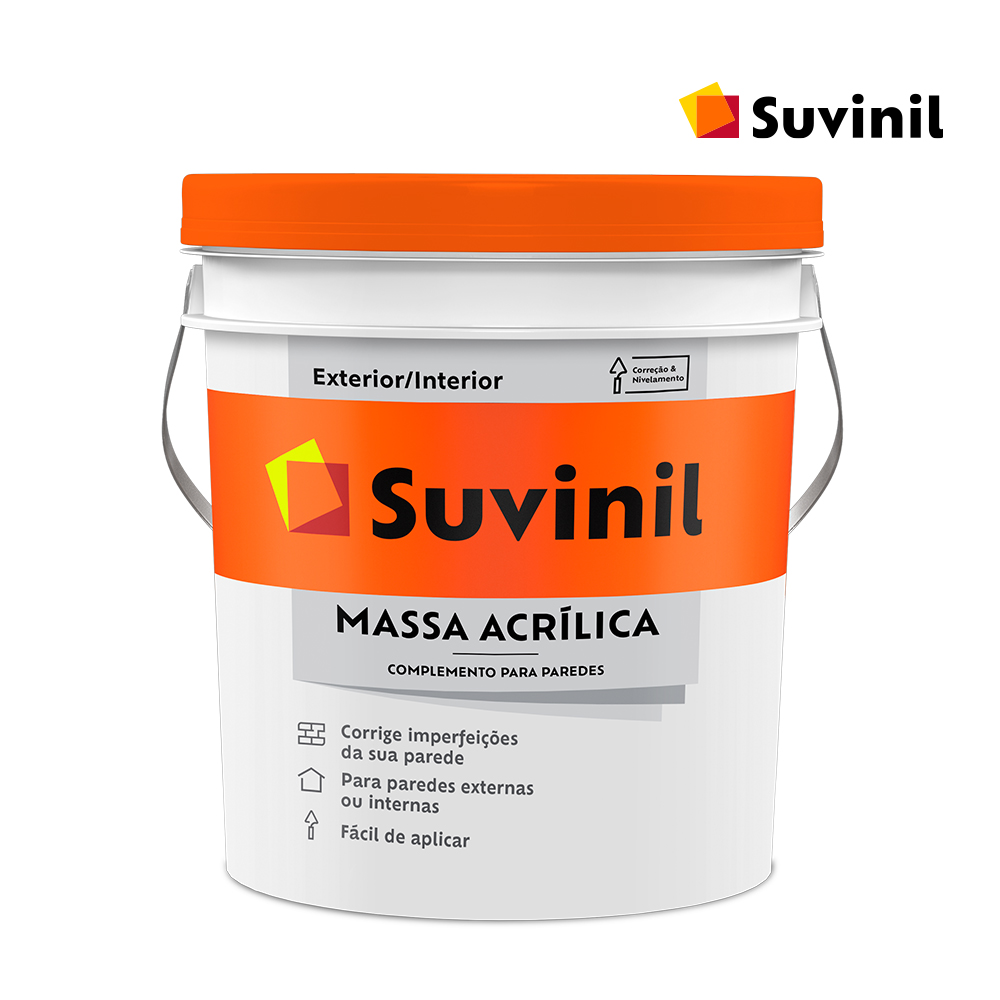 MASSA SUVINIL ACRILICA GL 5,5KG (GALÃO PLASTICO)