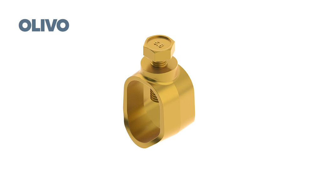 CONECTOR OLIVO HASTE ATERR 5/8” REFOR 