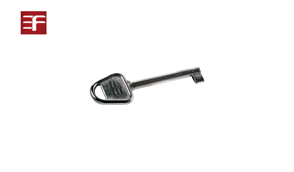 CHAVE 3F P/FECHADURA MOVEIS CROMADO