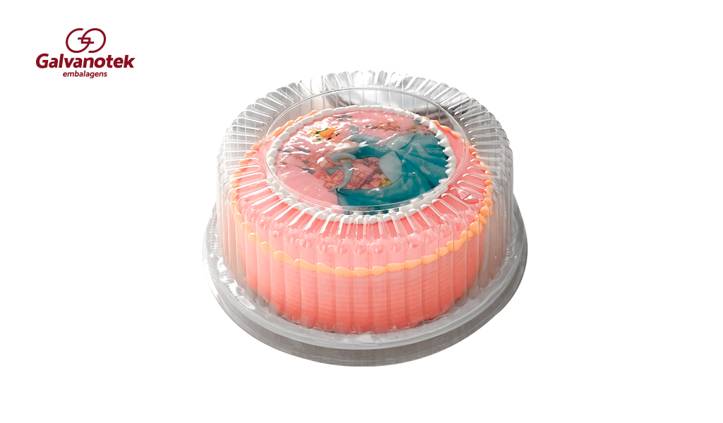 EMBALAGEM GALVANOTEK MILLENIUM TORTA PEQUENA -  ALTA BRANCA 1,2KG - COM 100 UNIDADES