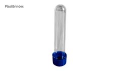 TUBETE APM BRINDES ACRILICA 13CM AZUL ESCURO - COM 10 UNIDADES