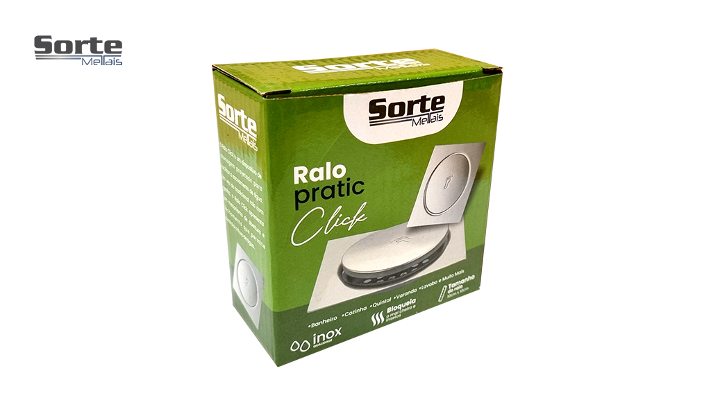 RALO PRATIC SORTEMETAIS CLICK CO INOX 15X15CM