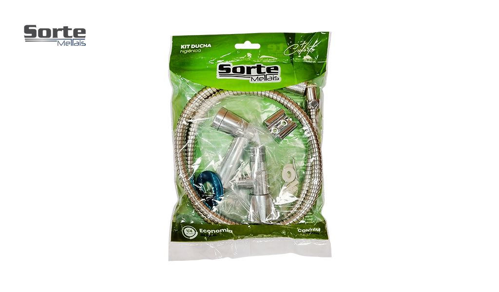 DUCHA SORTE METAIS HIGENICA ABS C/GATLHO C-50 1/4V CROMADO
