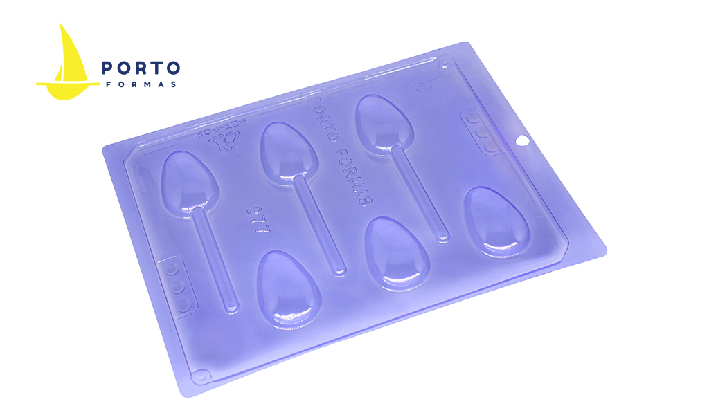 FORMA PORTO SIMPLES ACETATO OVOLITO - TAMANHO 50X33X20MM C/10 UNIDADES