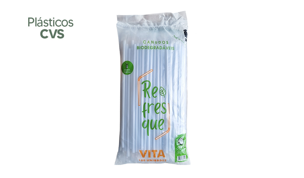CANUDO CVS VITA BIODEGRADÁVEL 5X240MM - COM 100 UNIDADES