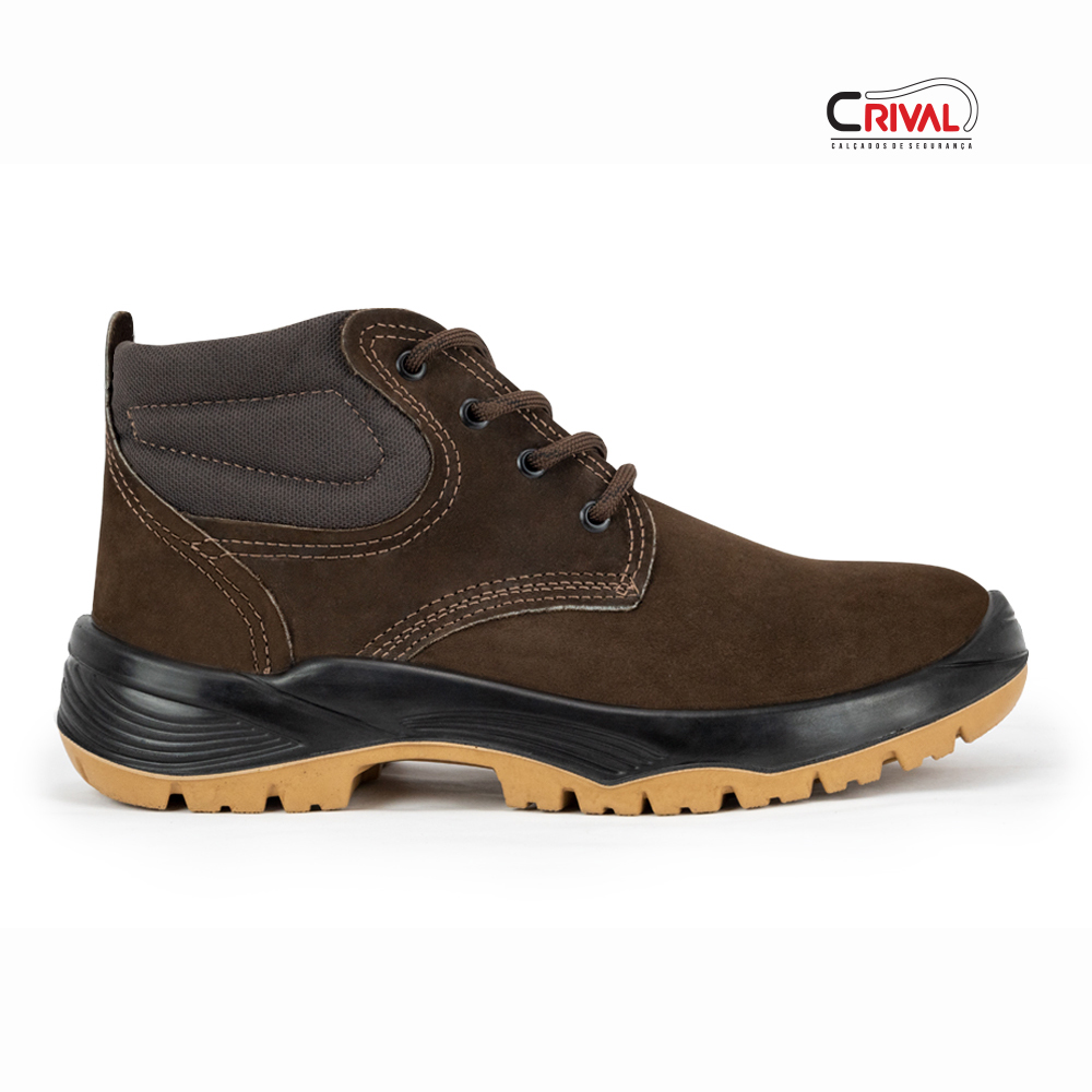 BOTA CRIVAL ACOLCHOADA C/BICO C/CADARCO N°37 CAFE