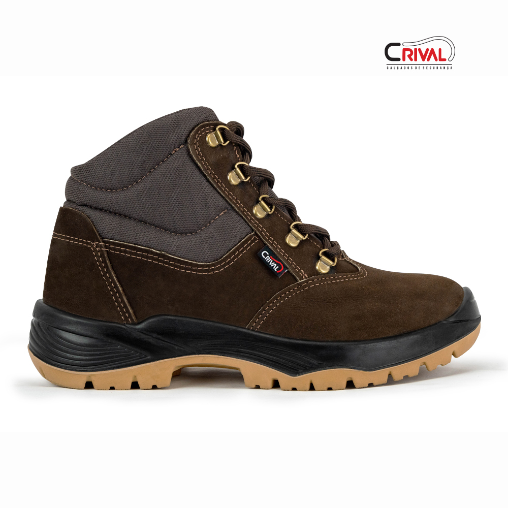 BOTA CRIVAL ACOLCH CN MD C/ BICO C/CAD N°42 CAFE.