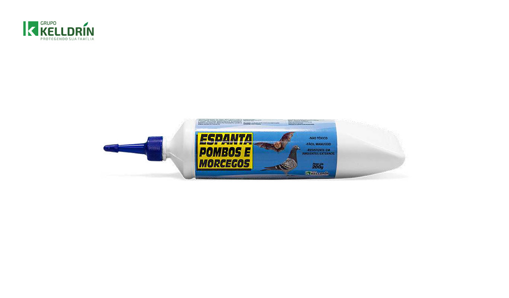 ESPANTA POMBOS, MORCEGOS E PARDAIS KELLDRIN - BISNAGA C/200G