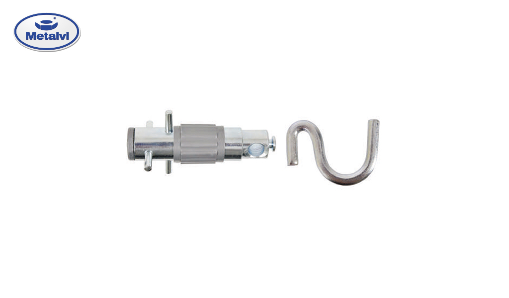 ARMADOR METALVI BATOM REDE ZINC CX/01 PAR