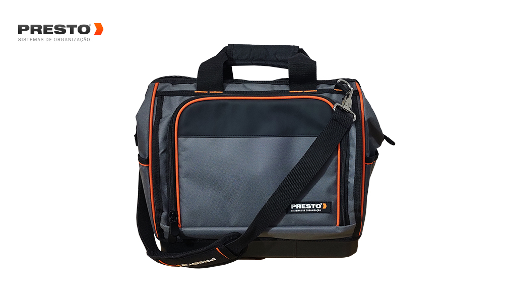 BOLSA PRESTO PARA FERRAMENTAS L40 X A35,5 X P25,5CM - C/49 BOLSOS E COM FUNDO REFORÇADO EM PP