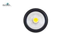 GAYA SPOT REFLEX 10W SOBREPOR 3000K 700 LUMENS PRETO